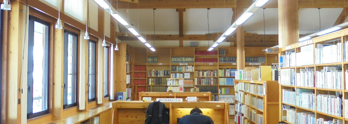 図書館の内観写真