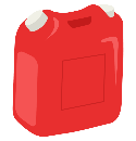 灯油ポリタンクのイラスト