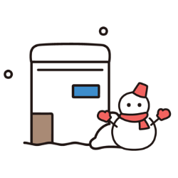 雪のイメージイラスト